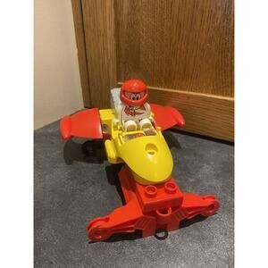 Duplo Lego Race Vehicle And Man